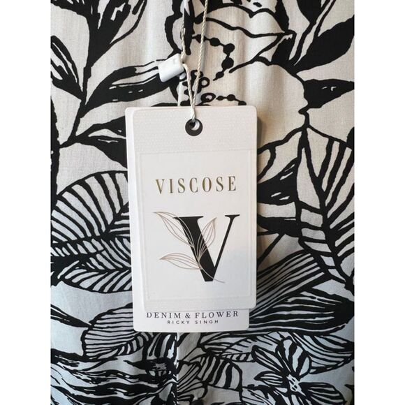 Denim & Flower Ricky Singh Viscose Printed Floral (M) - Picture 9 of 9